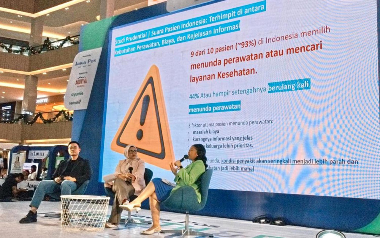 Talkshow Health and Lifestyle Expo 2025 tentang pentingnya perlindungan kesehatan dan finansial sejak dini. (Foto: Prudential Syariah for JatimNow.com)
