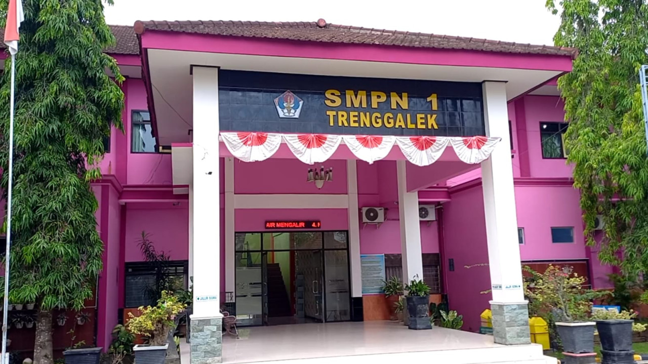 Foto: SMPN 1 Trenggalek. (Bramanta/jatimnow.com)