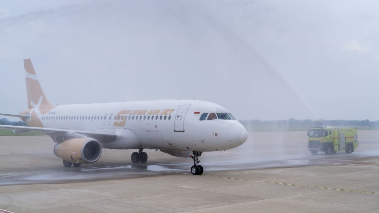 Super Air Jet Jakarta-Kediri Terbang Perdana di Hari Pahlawan, Cek Jadwalnya