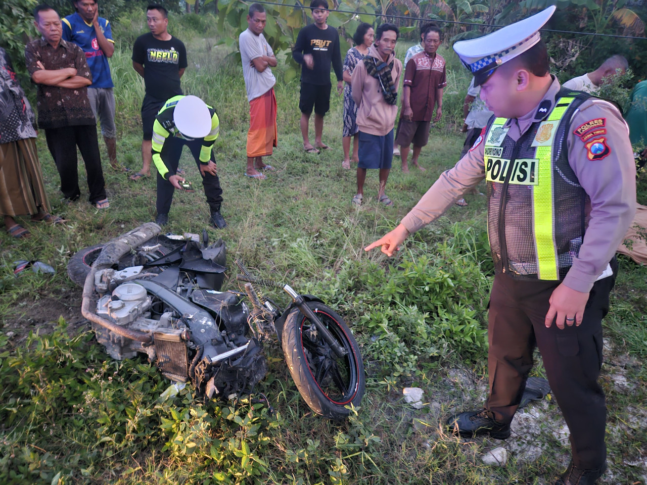 Sopir Ambulan di Lamongan Tewas Usai Mengalami Kecelakaan Tunggal