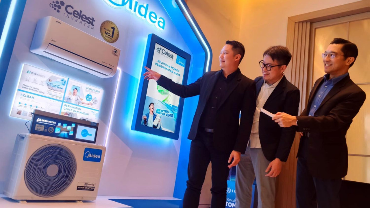 Midea Hadirkan AC Celest Inverter, Solusi Cerdas dengan Teknologi AI