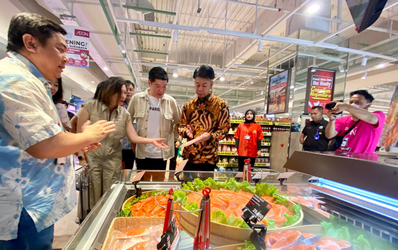 AEON Supermarket Resmi Buka di Pakuwon Mall Surabaya, Hadirkan Menu Sushi Geprek