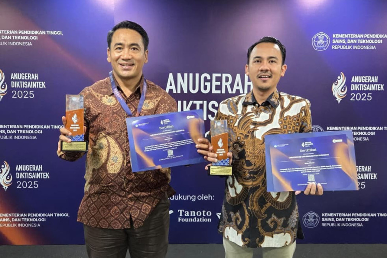 Top! Riset UMSURA Raih Skor Tertinggi Nasional di Anugerah Diktisaintek 2025