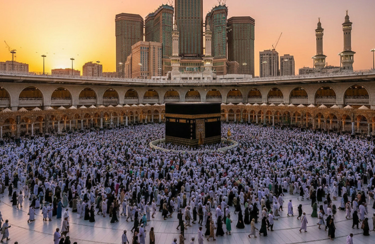 Perubahan struktur kelembagaan dari Kementerian Agama ke Kementerian Haji dan Umrah tidak boleh mengurangi kualitas pelayanan. (Foto: Ilustrasi/Gemini Generated Image)