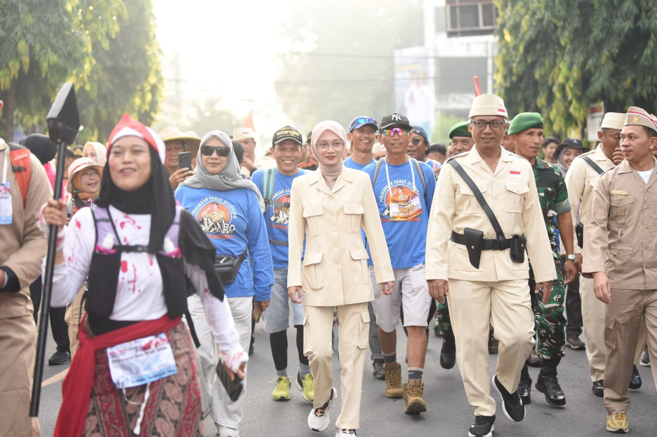 Ikuti Napak Tilas Jenderal Soedirman, Wali Kota Kediri Ajak Generasi Muda Hidupkan Semangat Juang