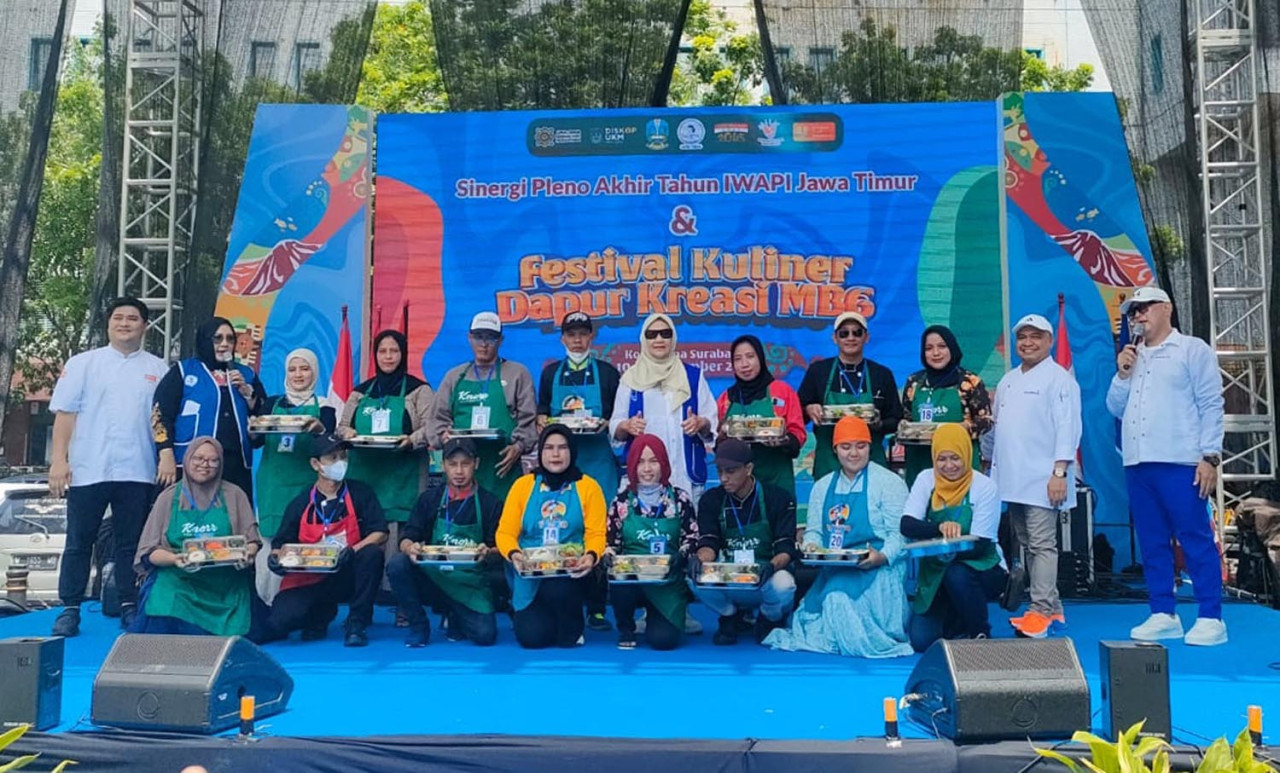 IWAPI Jatim Siap Jadi Motor Penggerak Gizi Anak Lewat Kreasi MBG