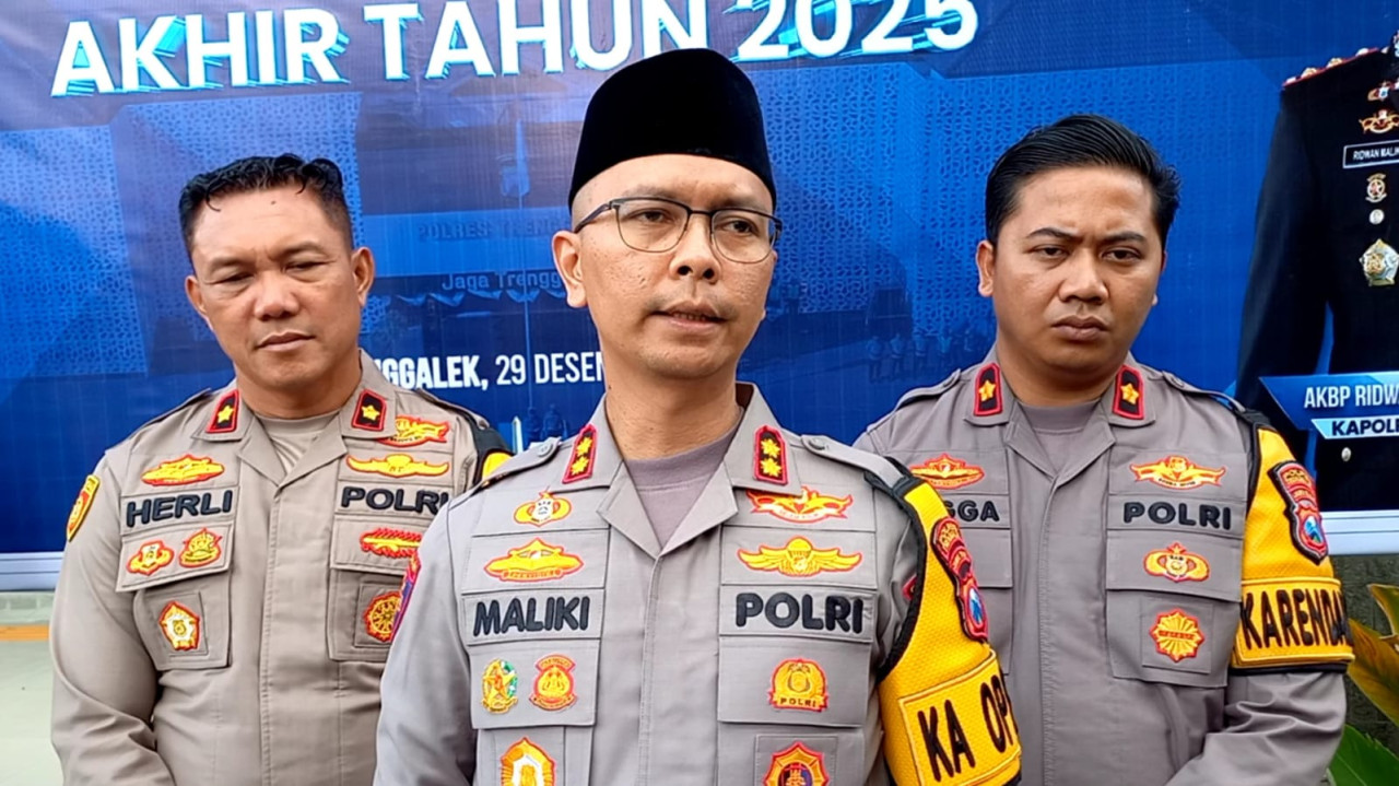 Foto: Kapolres Trenggalek, AKBP Ridwan Maliki. (Bramanta/jatimnow.com)