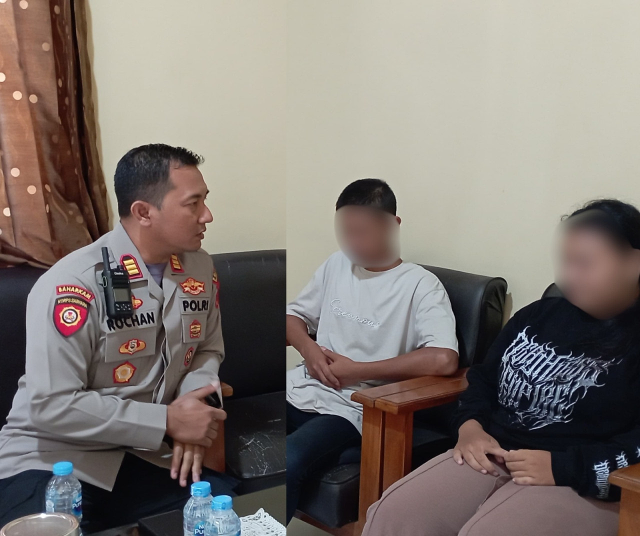 Foto: Pelaku pembuangan bayi di Blitar yang masih pelajar. (Polres Blitar Kota/jatimnow.com)