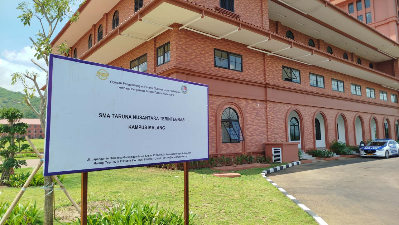 Foto: Suasana SMA Taruna Nusantara di Pagak, Kabupaten Malang (Aris/jatimnow.com)
