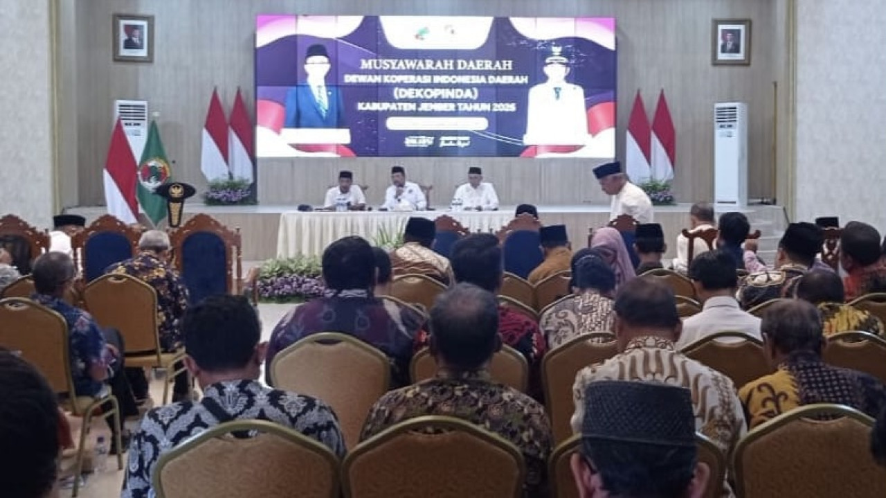 Musda Dekopinda di Jember. (Foto: Sugianto/jatimnow.com)