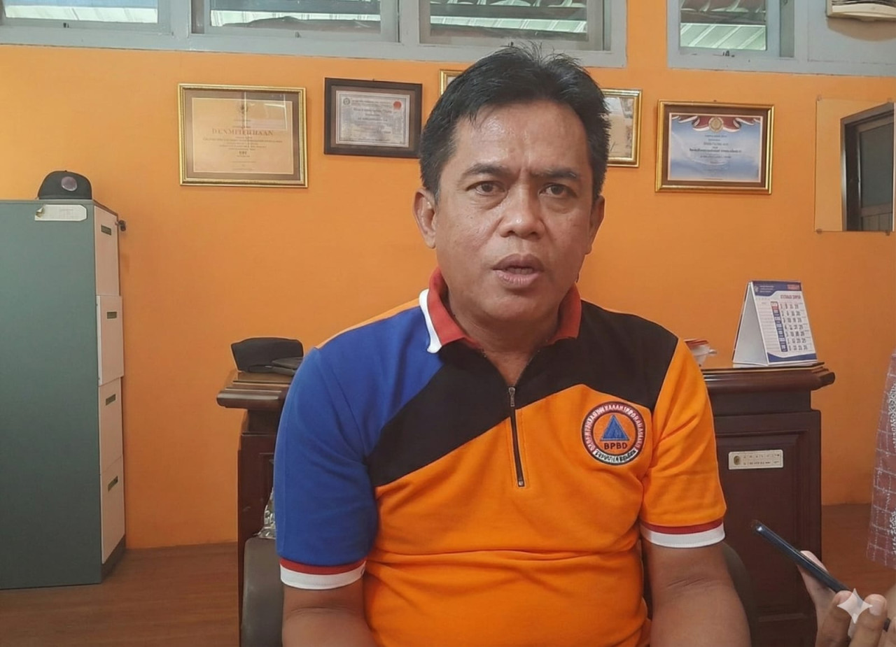 Foto: Kepala BPBD Tulungagung, Sudarmadji. (Bramanta/jatimnow.com)