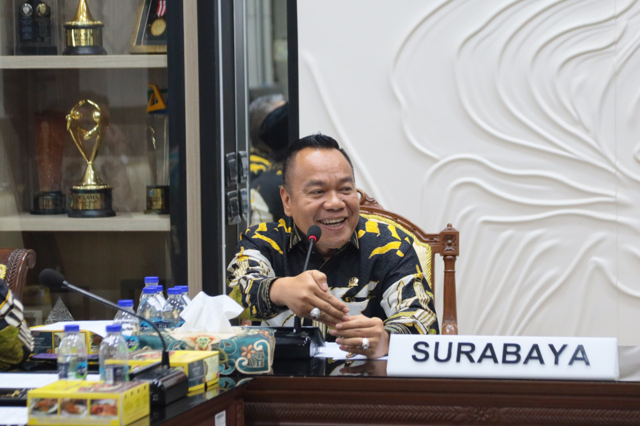 Ketua Komisi A DPRD Surabaya Yona Bagus Widyatmoko (foto: Yona for jatimnow.com)