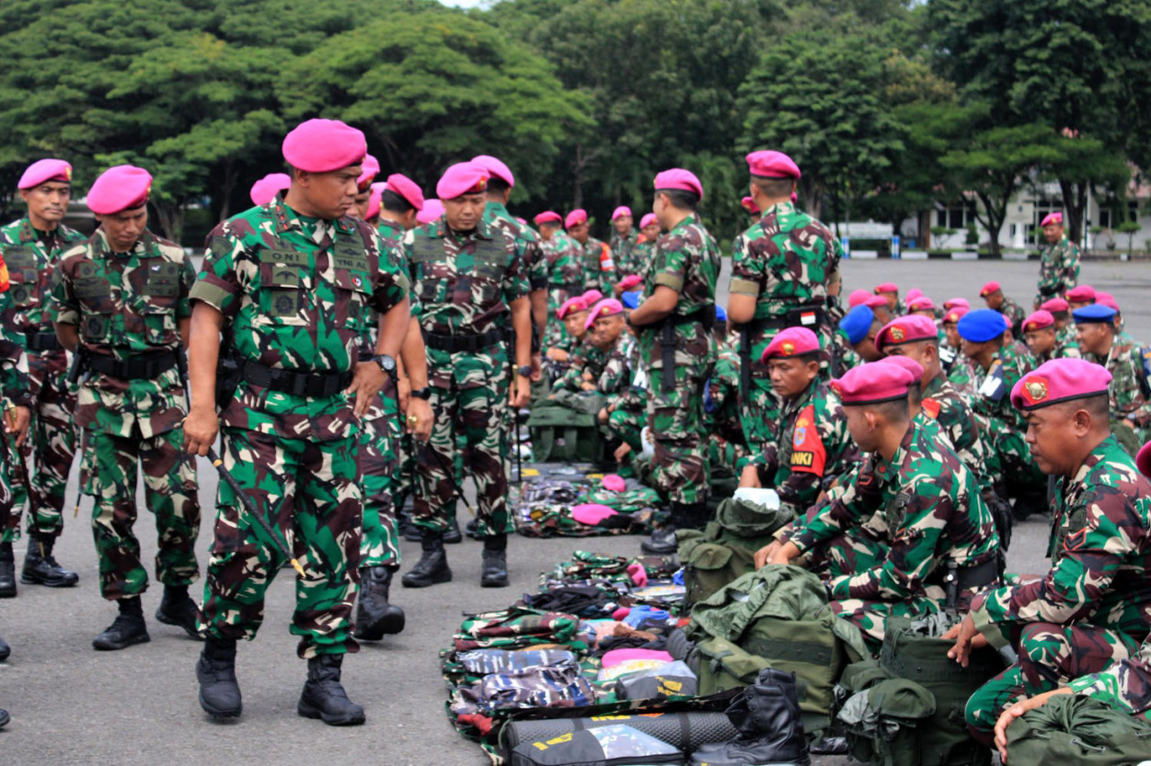 Marinir Kirim Satgas Rekonstruksi, Percepat Pemulihan Bencana Sumatra
