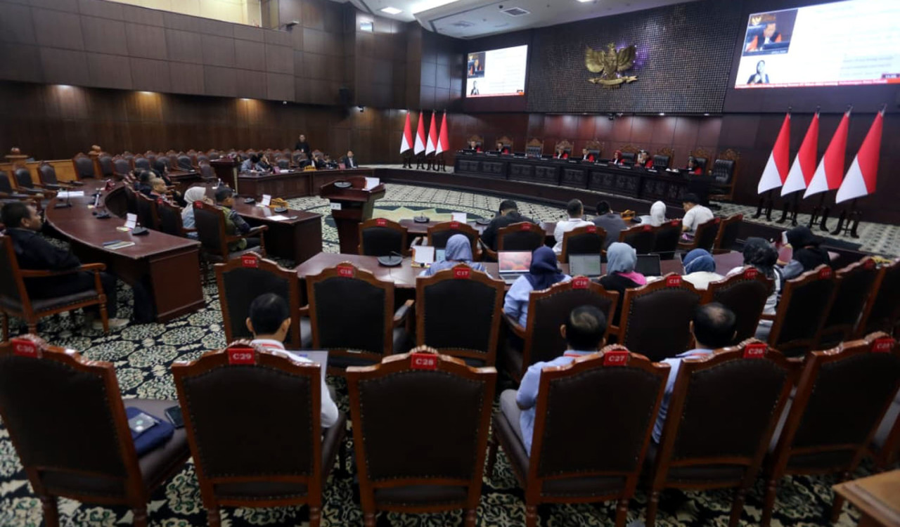 Putusan MK terbaru melarang wartawan dipidana langsung akibat karya jurnalistiknya. PFI sebut ini benteng terakhir kemerdekaan pers Indonesia. (Foto: Didik Setiawan/merahputih.com)