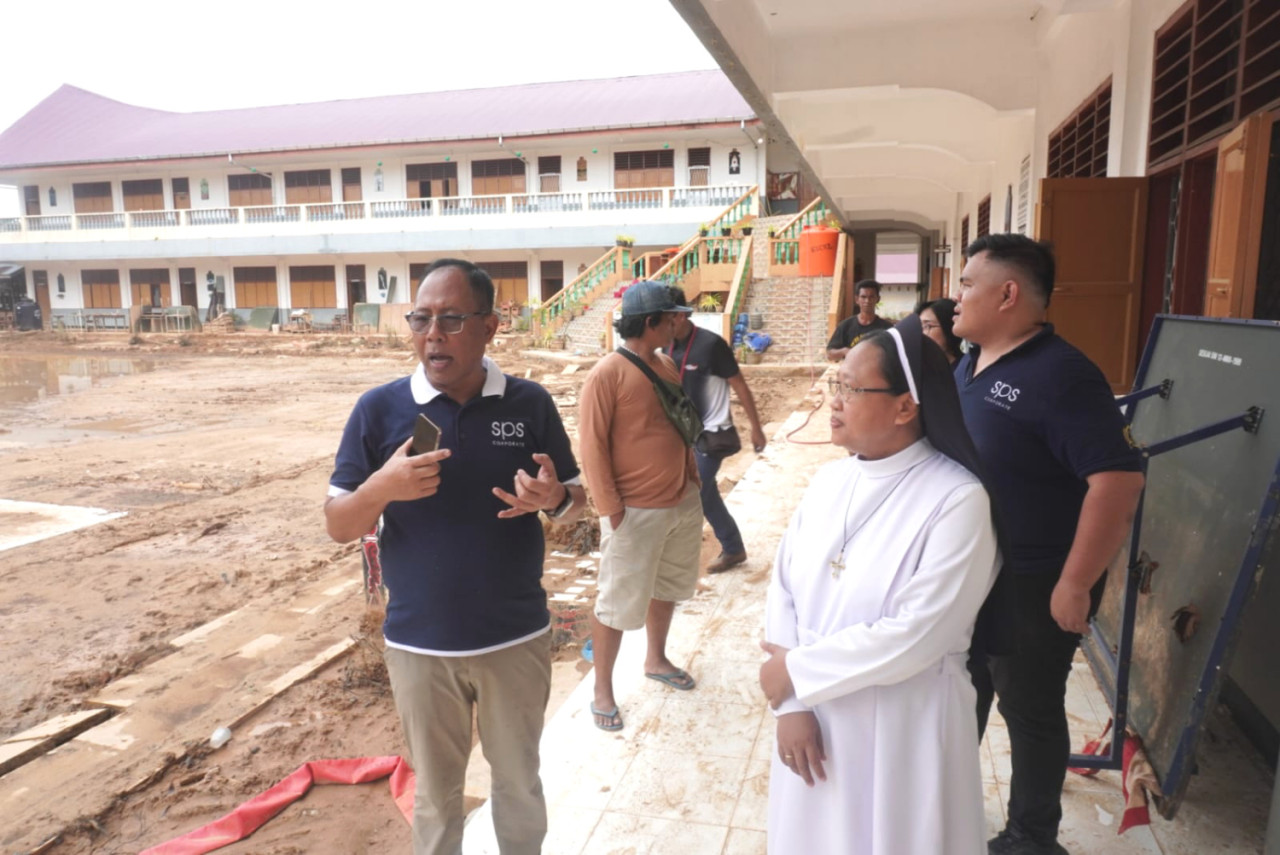 Tahun Akhir Berat di Sibolga,SPS Corporate Hadir Bantu Warga Mulai Kembali dari Nol