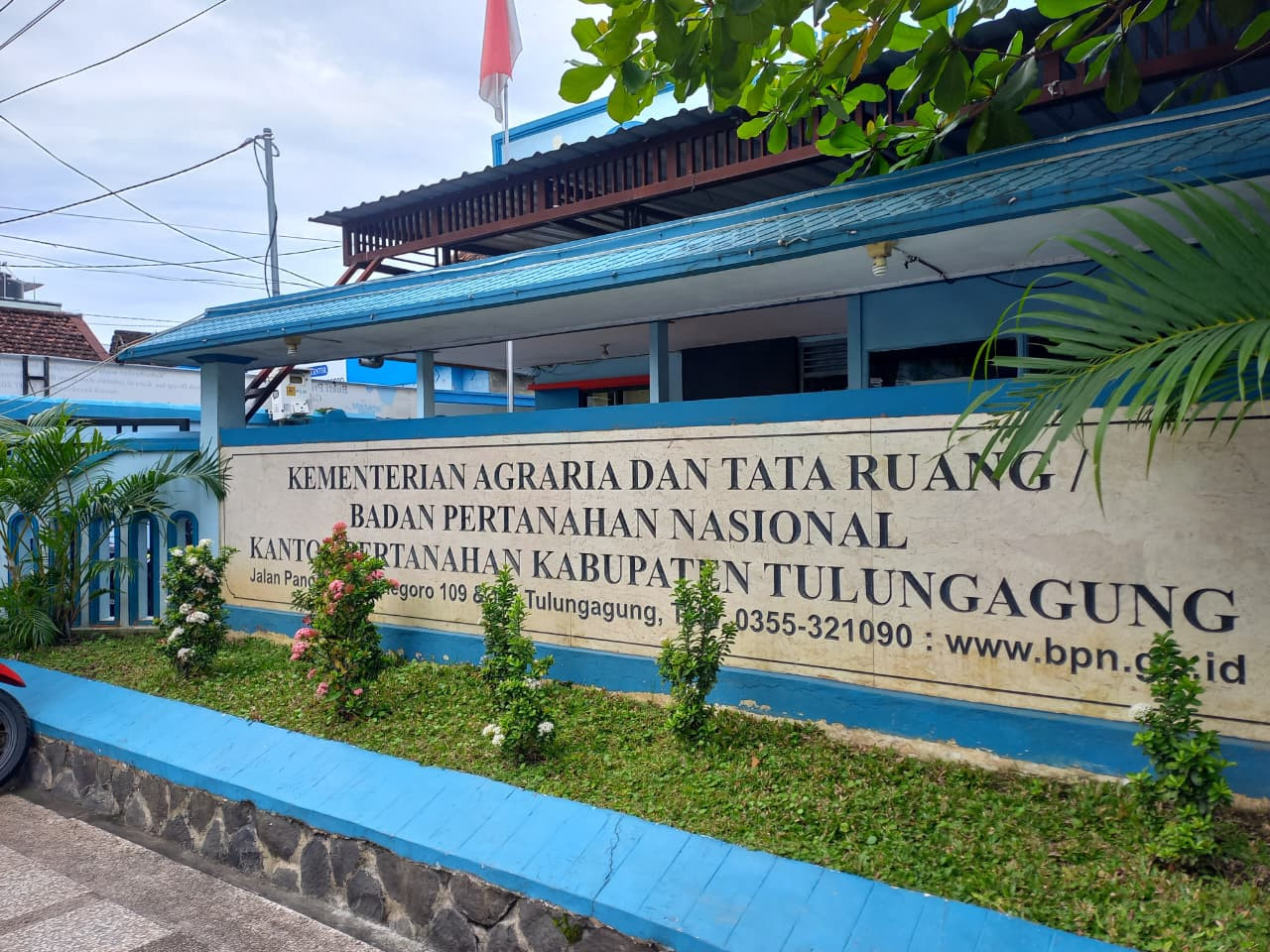 Foto: Kantor BPN Tulungagung. (Bramanta/jatimnow.com)