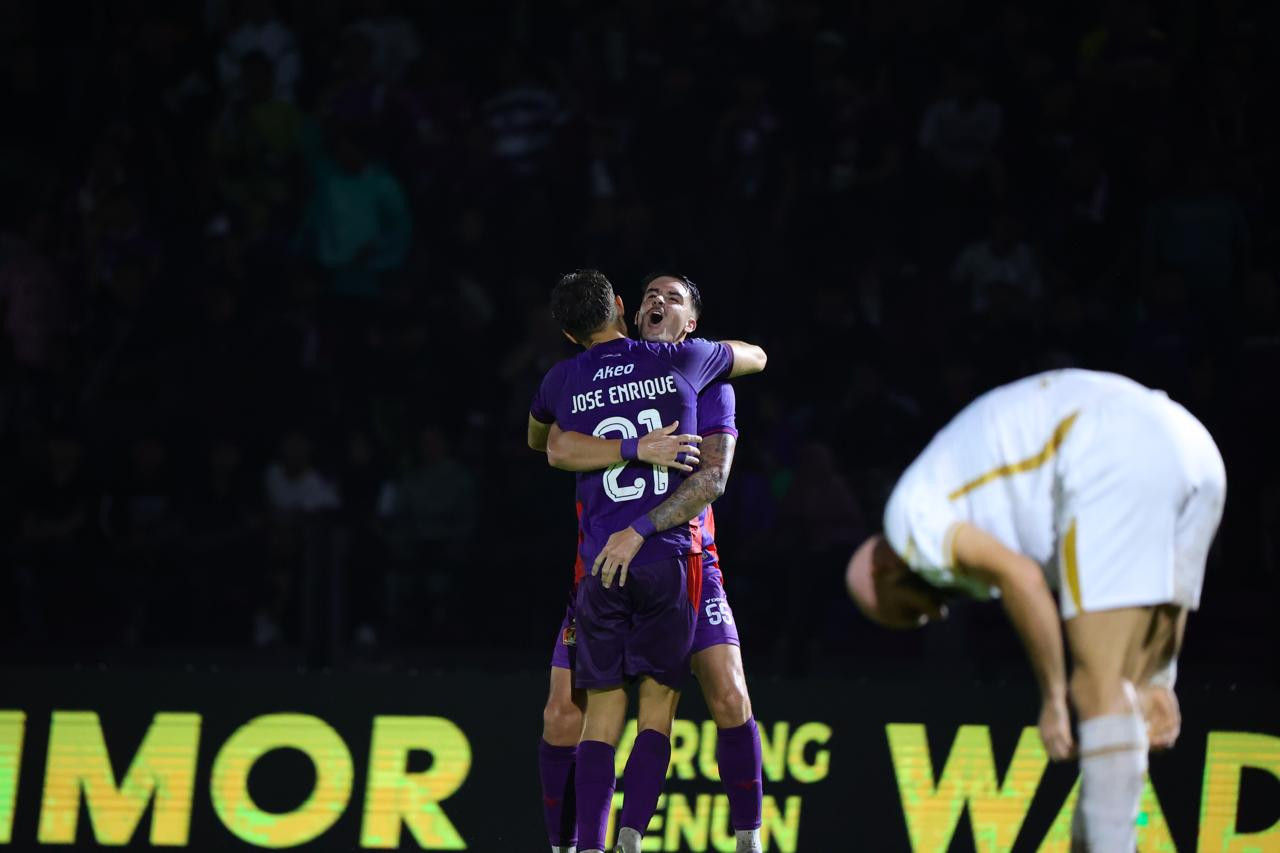 Selebrasi pemain Persik Kediri. (Foto: Persik Kediri/jatimnow.com)