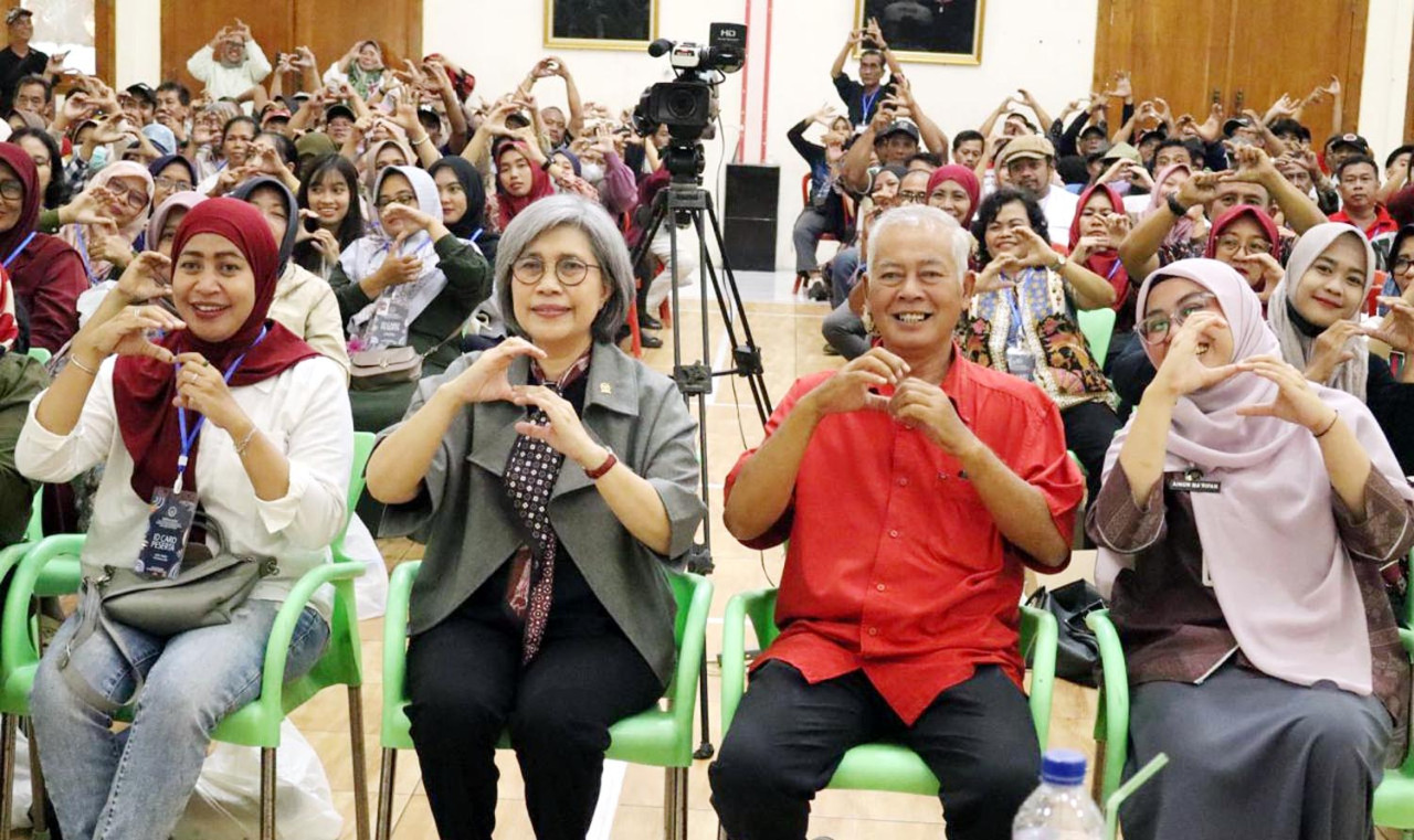 Indah Kurnia Kawal Program Makan Bergizi Gratis di Sidoarjo