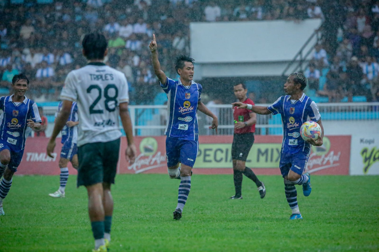 Foto: Persid Jember saat melawan Triple's Kediri (Humas Persid/jatimnow.com)