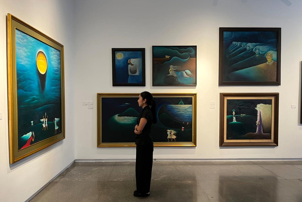 Lacak Jejak Amang Rahman, Orasis Art Space Gelar Pameran Emanasi