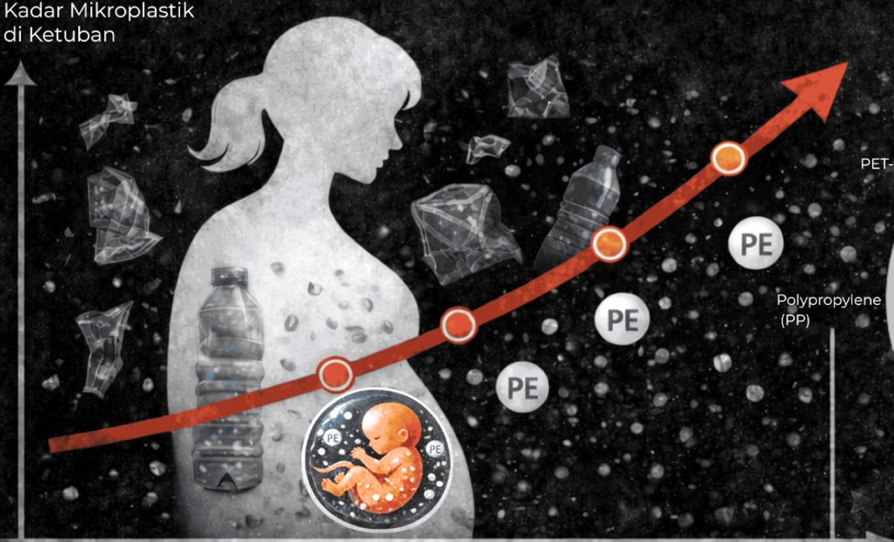 Ngeri, Mikroplastik Ditemukan dalam Darah dan Rahim Perempuan Jatim