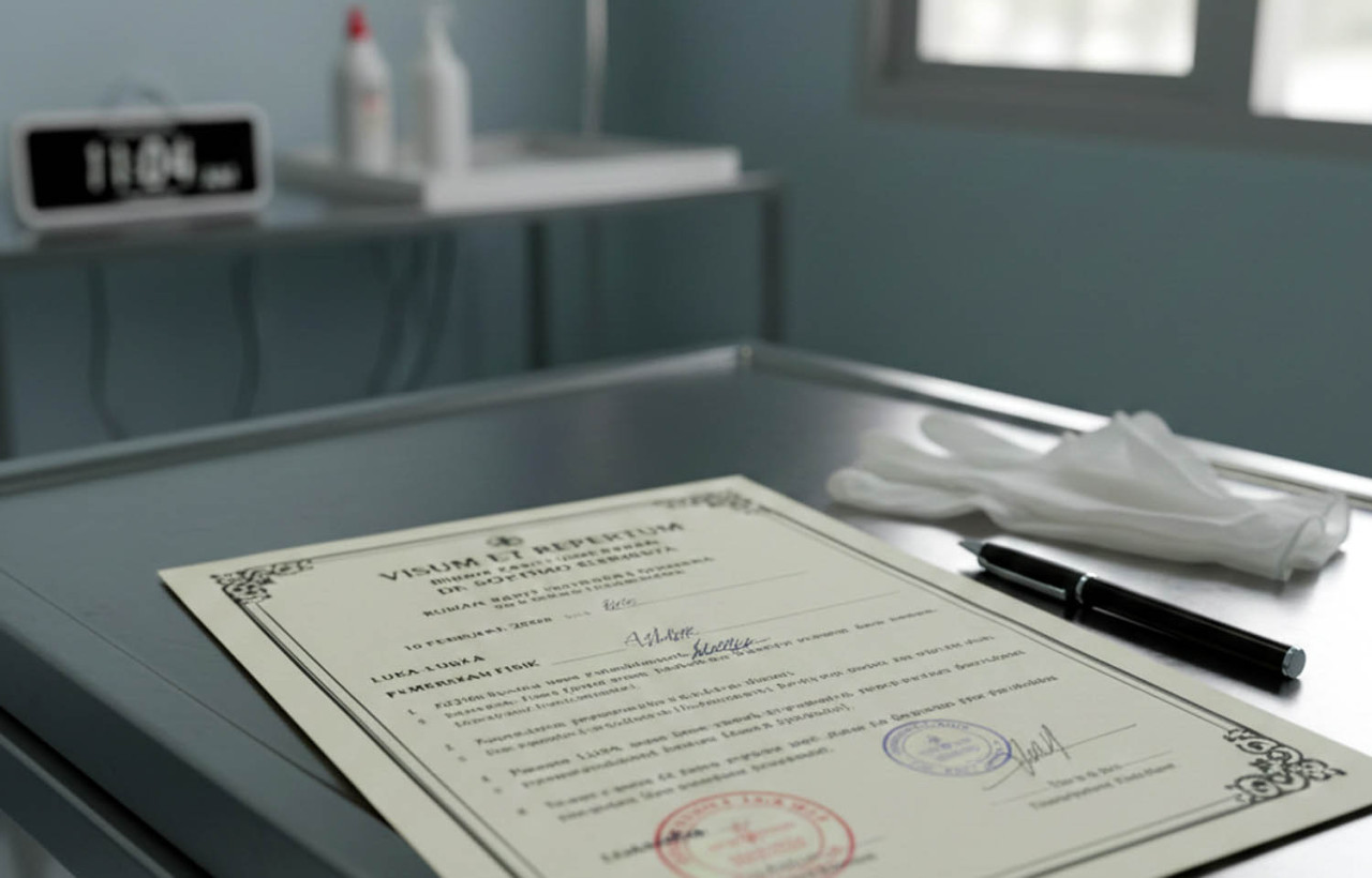 Penghentian biaya visum yang berisiko melanggengkan kekerasan seksual di Indonesia. (Foto: Ilustrasi/GeminiGeneratedImage)