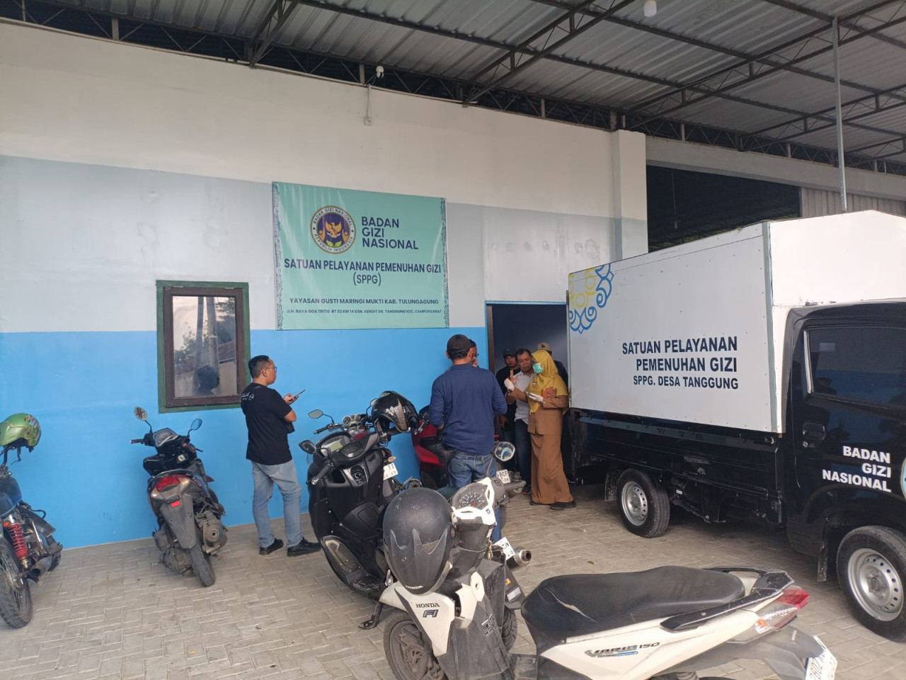 Foto: SPPG Tanggung di Tulungagung telah beroperasi kembali. (Bramanta/jatimnow.com)