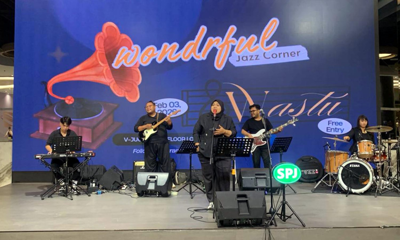 Wondrful Jazz Corner di V Junction lantai 3 Ciputra World Surabaya. (Foto: Ali Masduki/jatimnow.com)