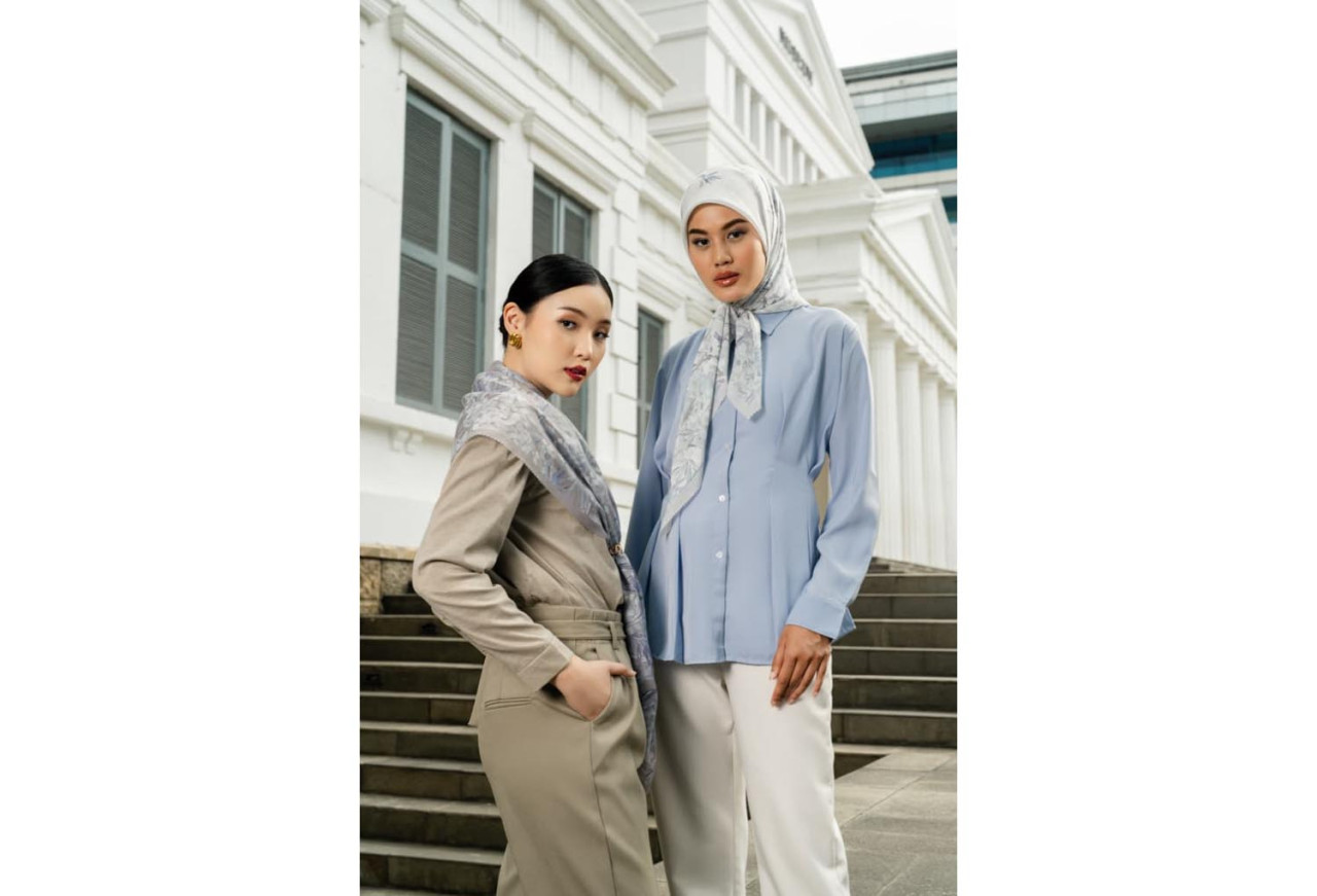 Zyta Delia luncurkan koleksi Ramadan eksklusif di Shopee 2.2 Ramadan Fashion Sale. (Foto: Zyta Delia/jatimnow.com)