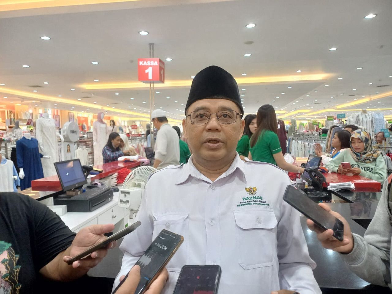Wakil Ketua 1 Baznas Tulungagung, Abdul Wachid  (Foto: Bramanta/jatimnow.com)