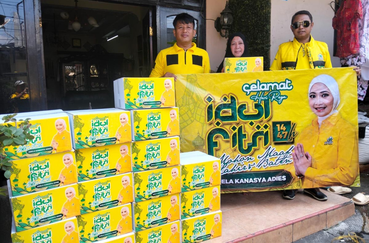 Keluarga Adies Lanjutkan Tradisi Ramadan, 5.000 Bingkisan Dibagikan
