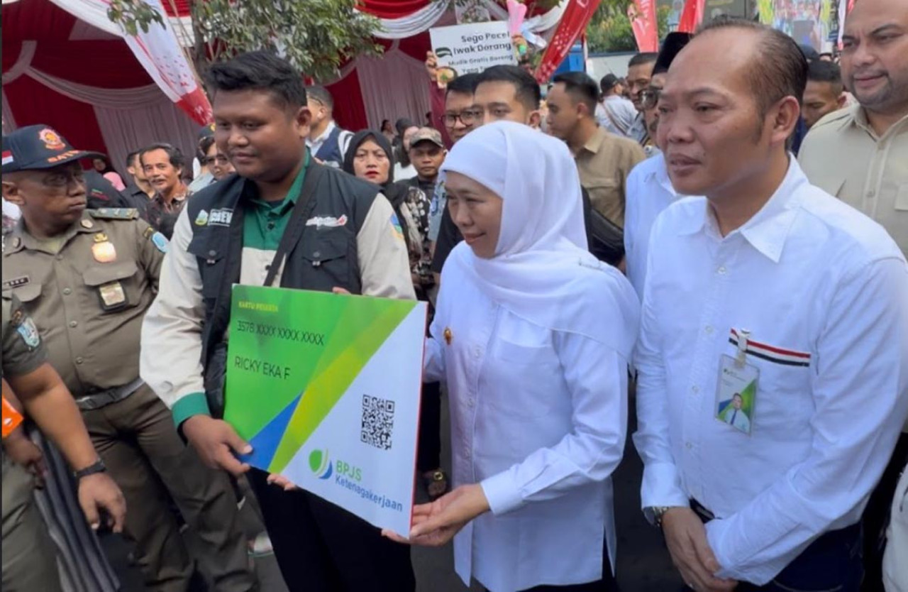 BPJS Ketenagakerjaan Lindungi Awak Bus Mudik Gratis Jatim