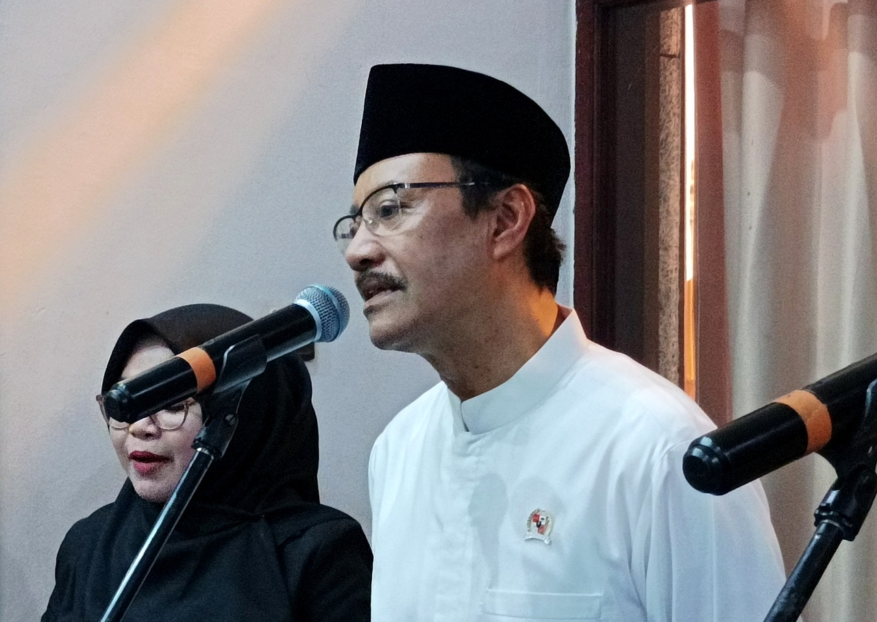 Pidato 4 Bahasa Siswa Sekolah Rakyat Sambut Kunjungan Menteri Sosial ke Gresik