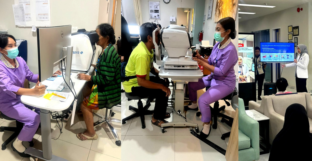 Jev Java Surabaya Skrining Mata Gratis, Tekan Resiko Glaukoma Permanen
