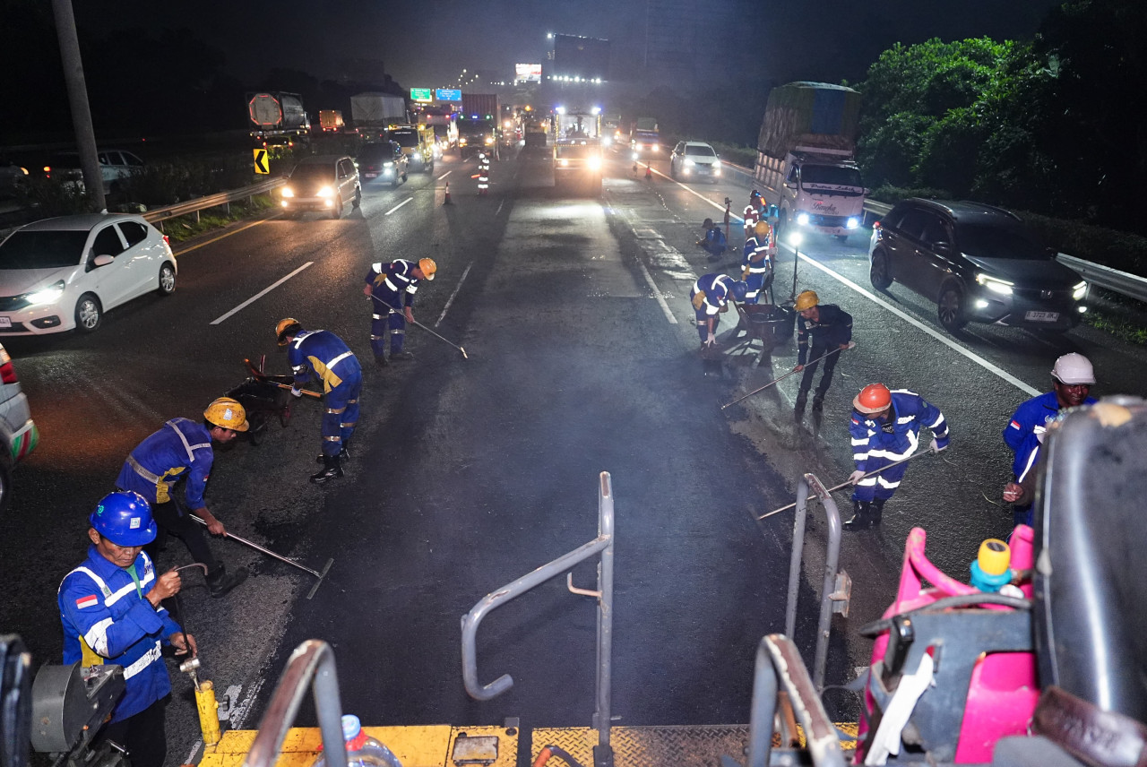 Kebut Perbaikan Tol Jelang Mudik 2026, Jasa Marga Targetkan Rampung 14 Maret