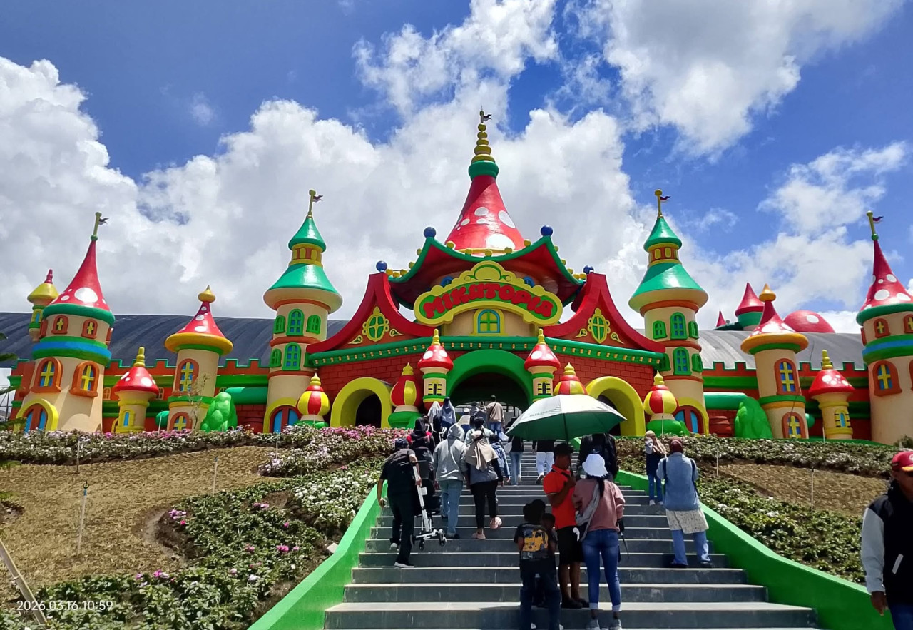 Pemandangan Wisata Mikutopia Kota Batu. (Foto: Aris/jatimnow.com)