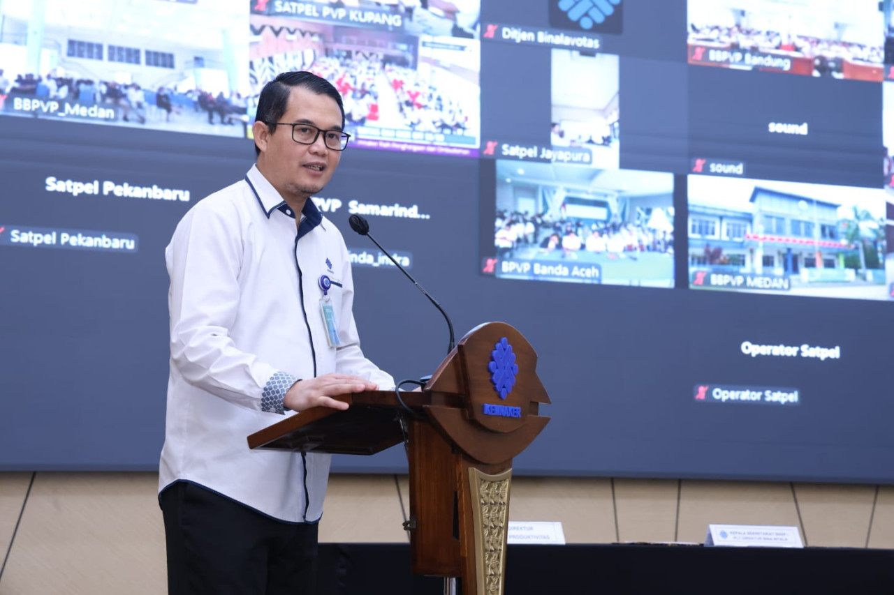 Direktur Jenderal Pembinaan Pelatihan Vokasi dan Produktivitas (Binalavotas) Kemnaker, Darmawansyah. (Foto: Kemnaker/jatimnow.com)