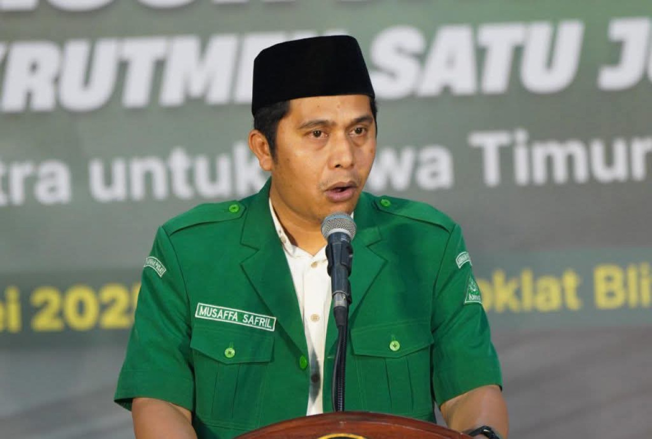 Ketua PW GP Ansor Jatim, Musaffa Safril