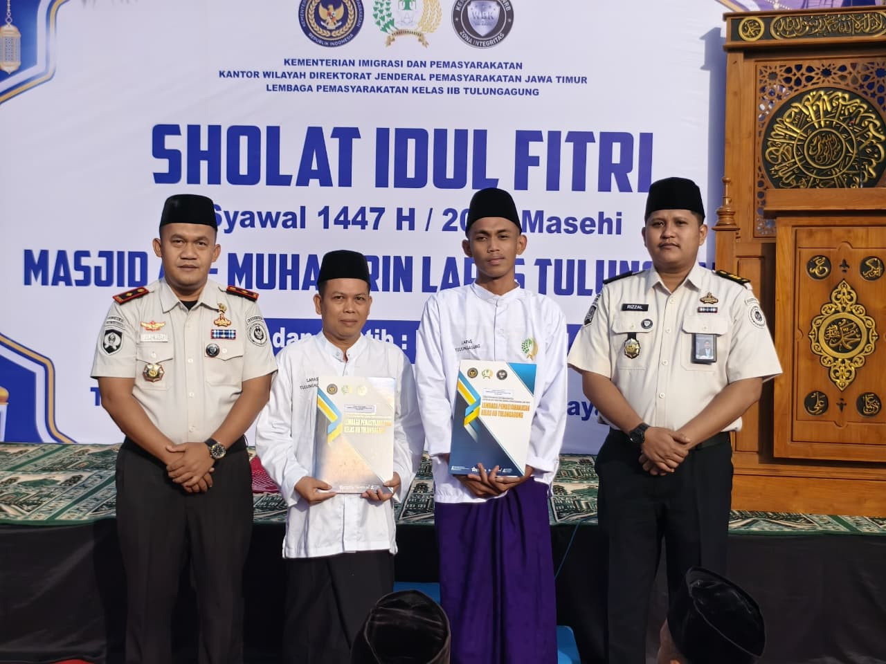 382 Napi Lapas Tulungagung Terima Remisi Idul Fitri, 4 Orang Langsung Bebas
