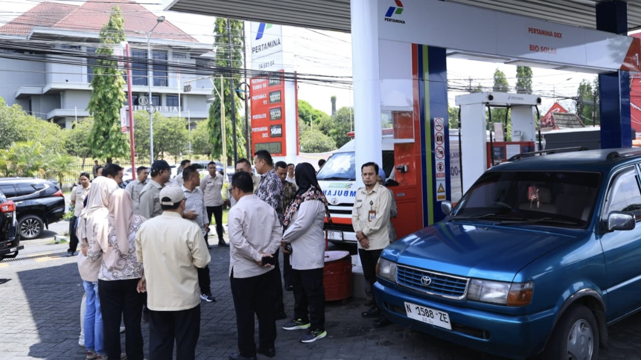 Pemkab Jember kolaborasi pantau SPBU. (Foto: Diskominfo Jember/jatimnow.com)