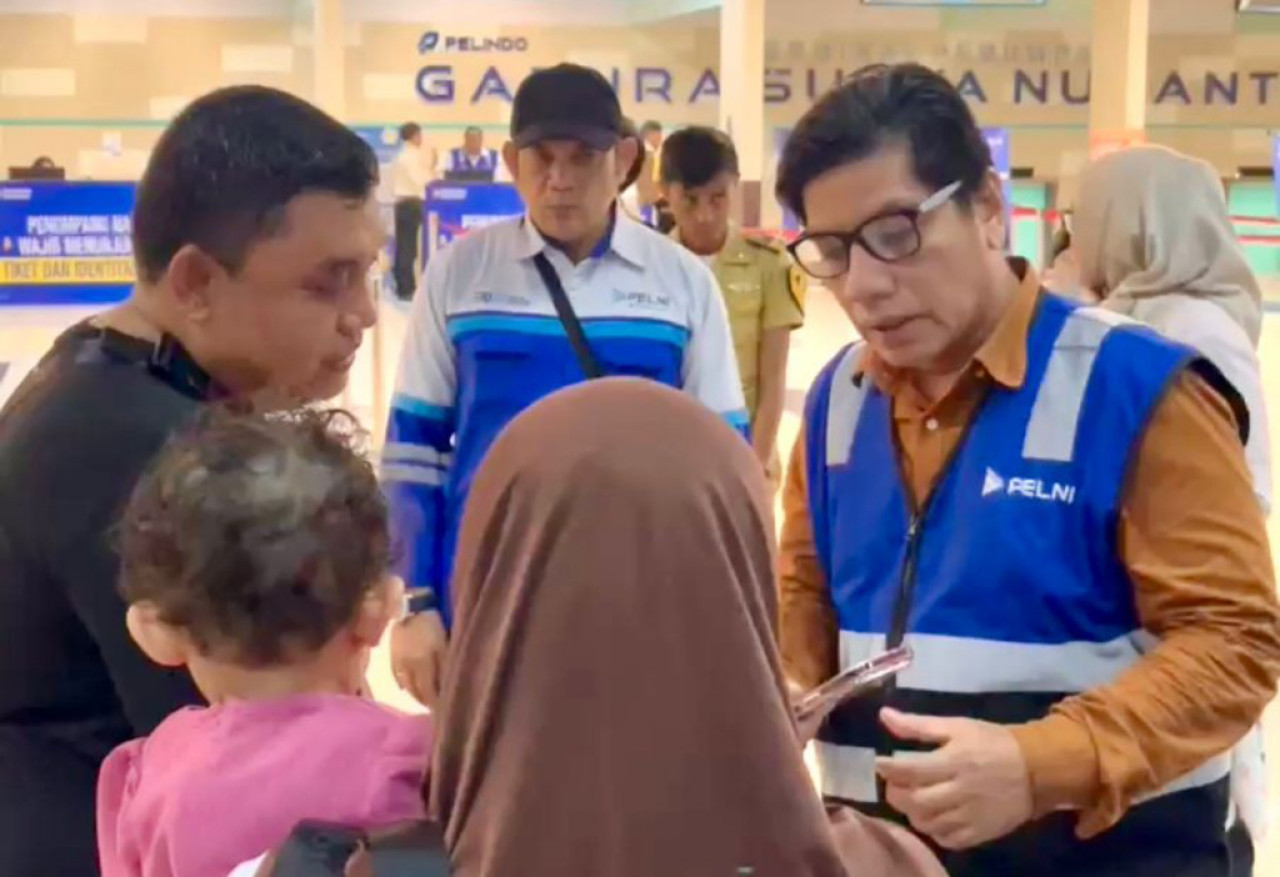 PELNI mencatat tren yang cenderung stabil pada periode H-15 hingga H+10 Lebaran. (Foto: Pelni for jatimnow.com)