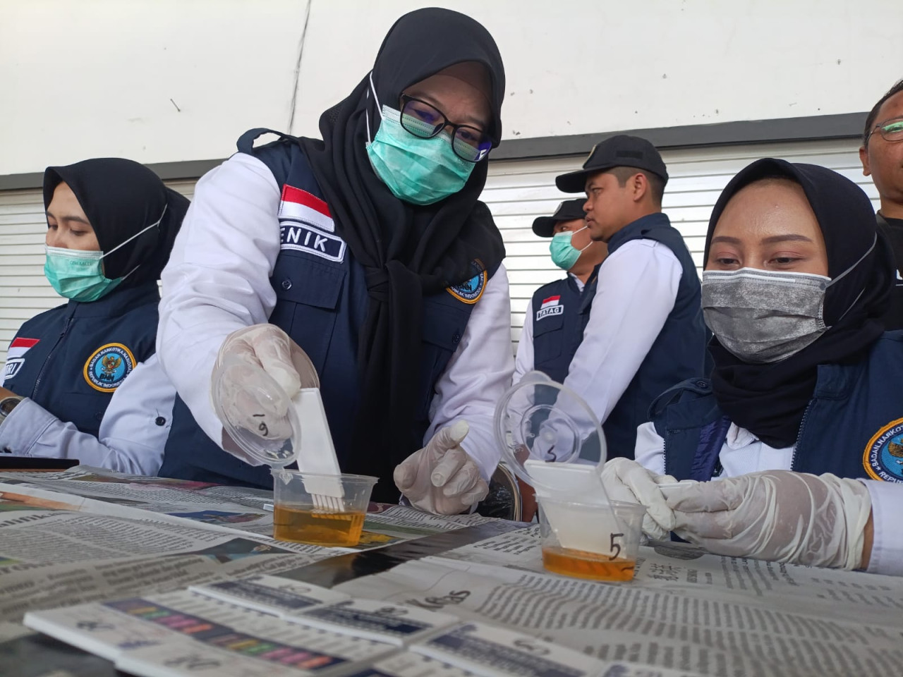 Jelang Lebaran, Awak Bus dan Kendaraan di Terminal Gayatri Tulungagung Diperiksa