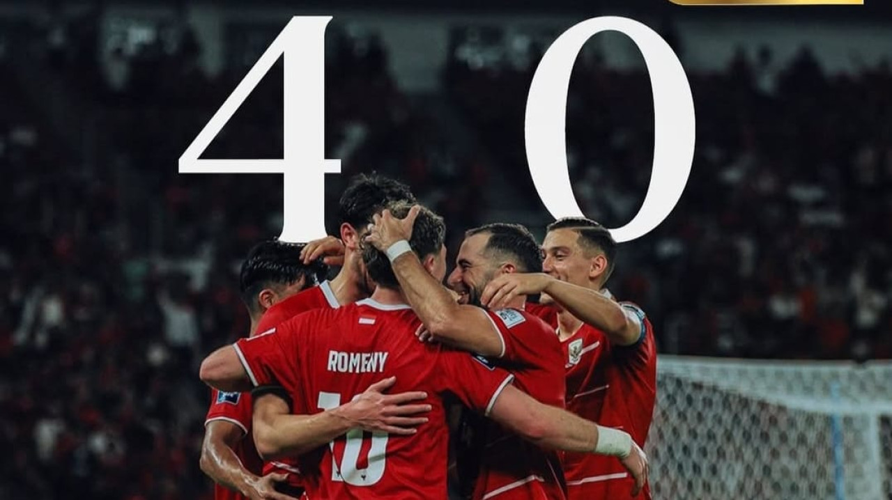 Timnas Indonesia saat merayakan kemenangan. (Foto: Instagram Timnas Indonesia)