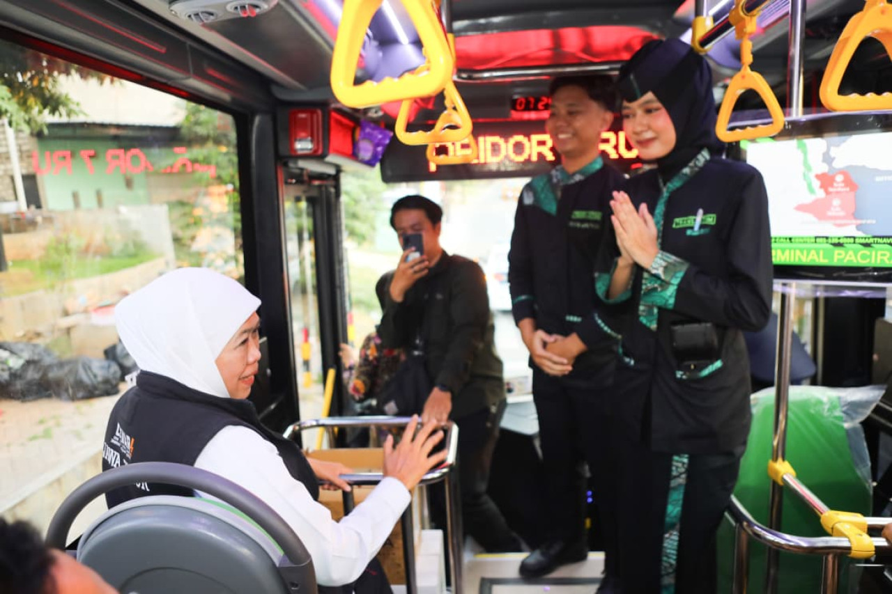 Bus Trans Jatim (dok.jatimnow.com)