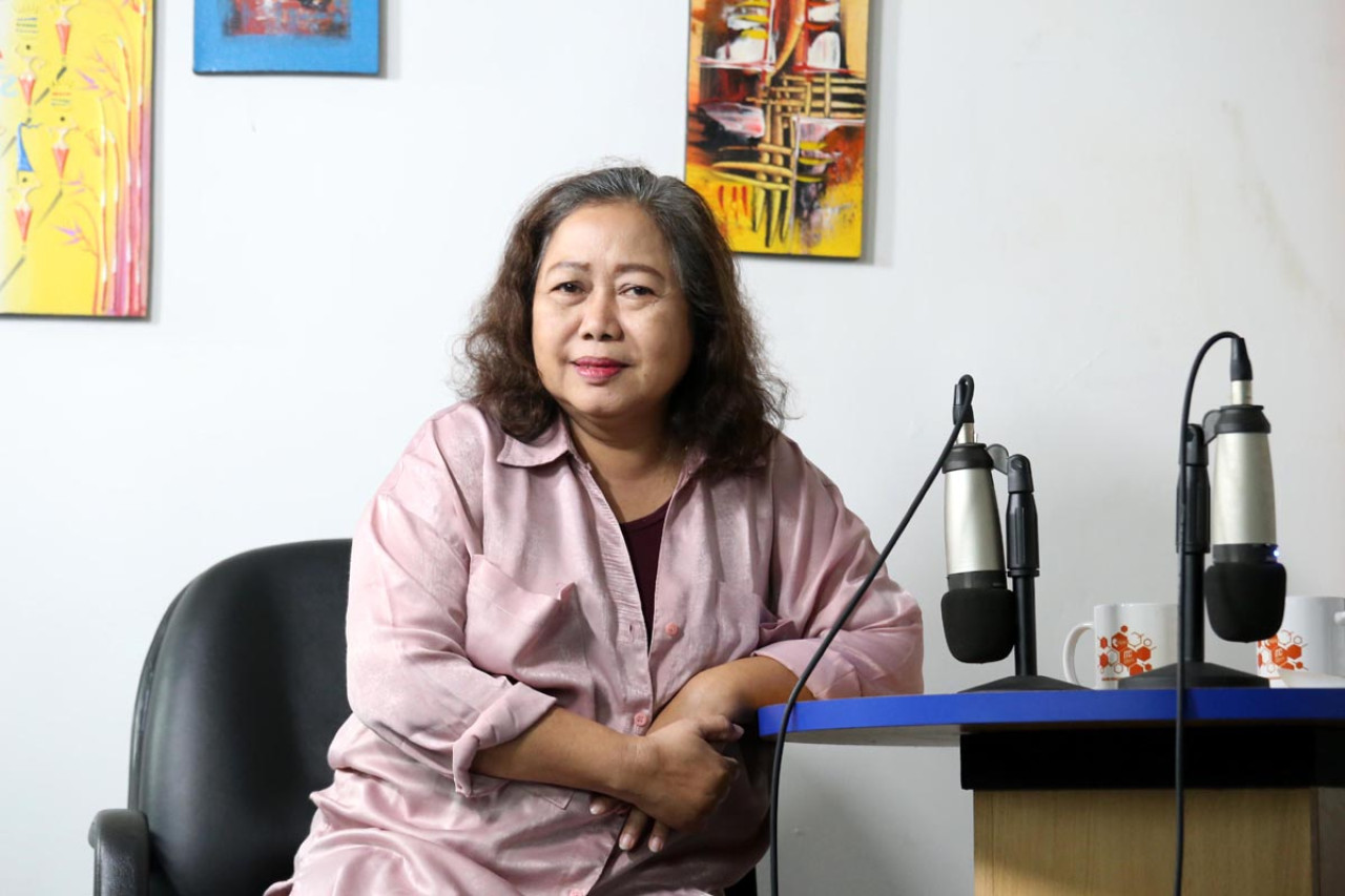 Yuli Zulaikha, Dosen Fakultas Ilmu Komunikasi Universitas Dr. Soetomo Surabaya. (Foto: Ali Masduki/jatimnow.com)
