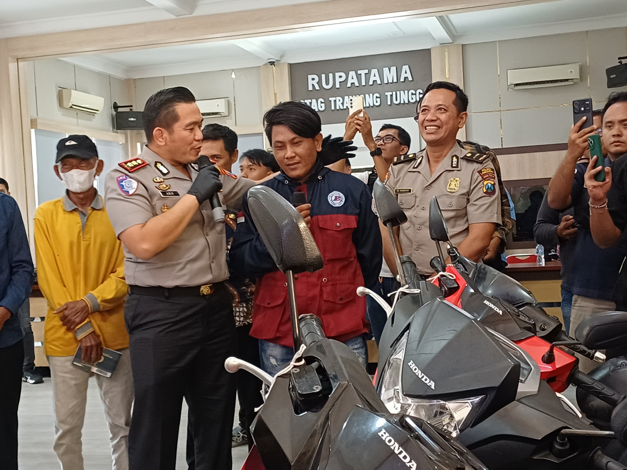 Gasak Motor di 25 TKP, Bandit Curanmor Lamongan Diringkus Polisi