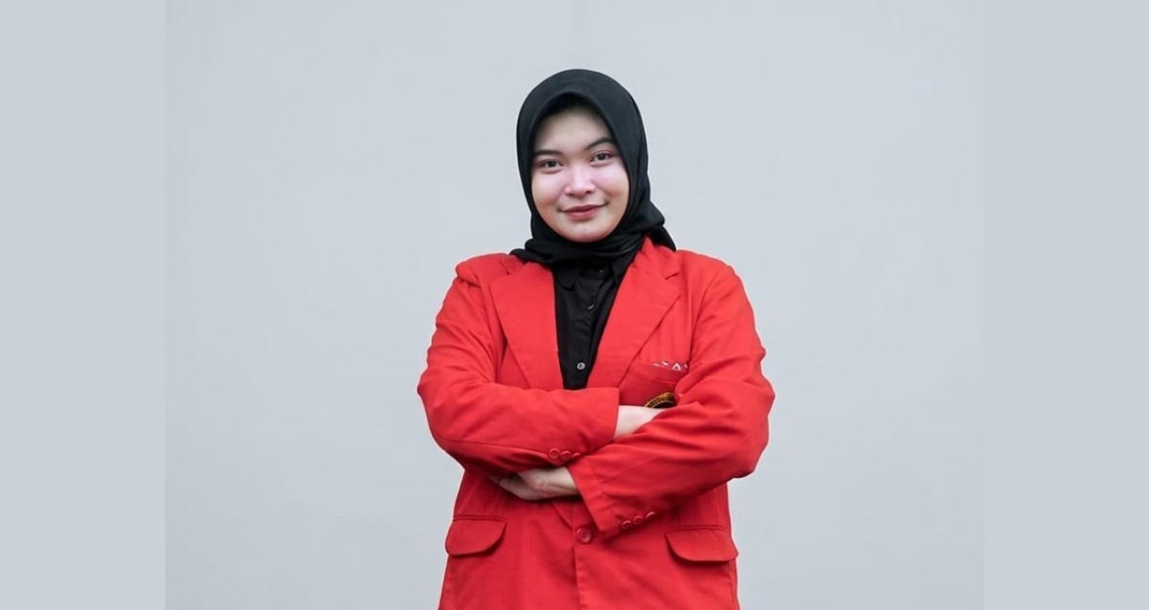 Gubernur BEM FISIP Untag Surabaya 2026, Alda Nur Aufa Dania. (Foto/Dokumentasi Pribadi)