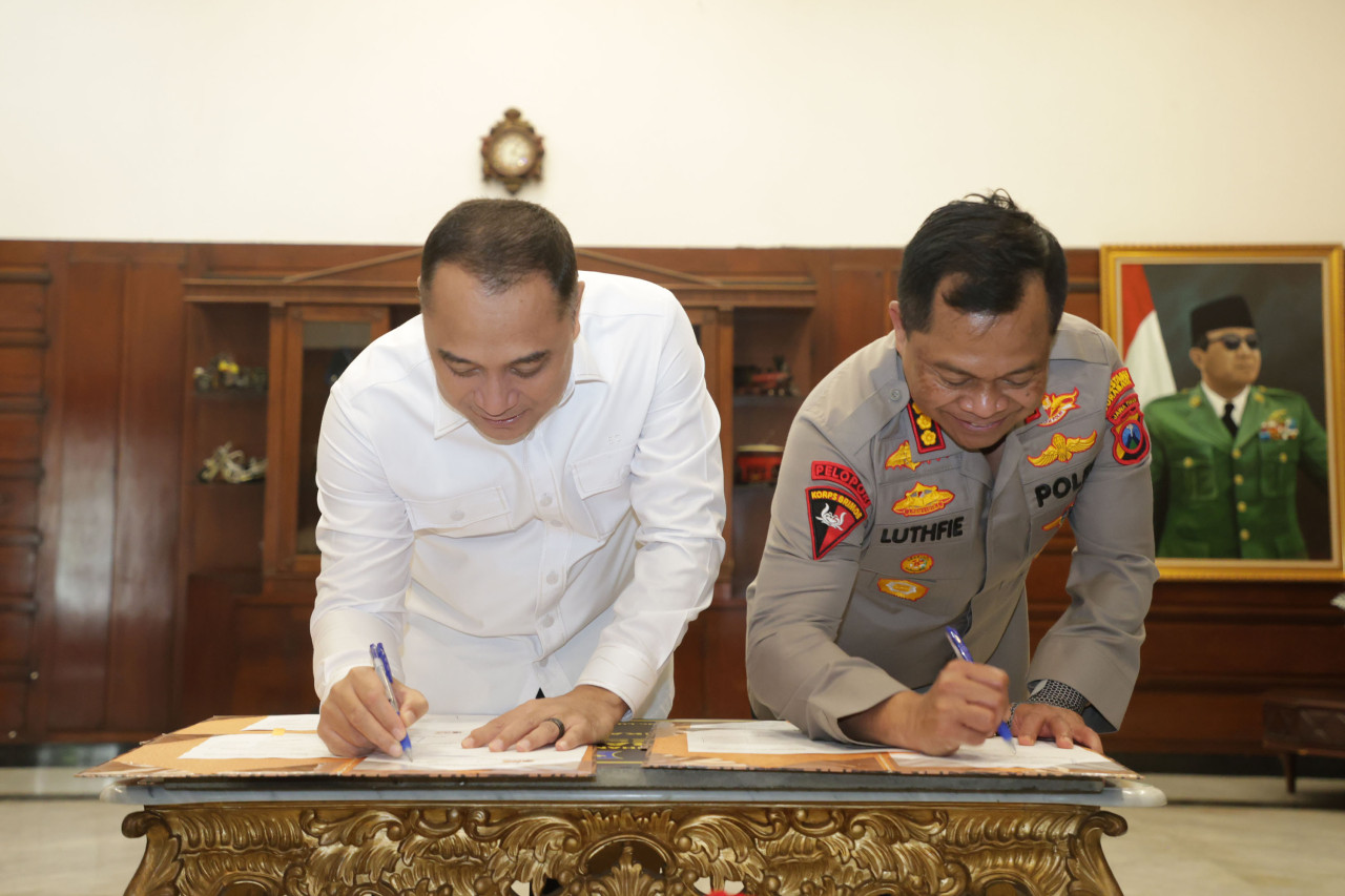 Percepat Respon Kepolisian, Pemkot Surabaya Rehabilitasi Asrama Koblen