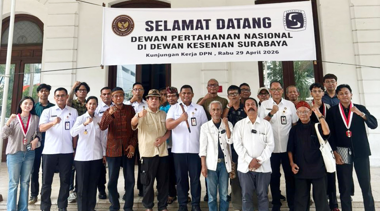 Dewan Pertahanan Nasional Serap Aspirasi Seniman Surabaya