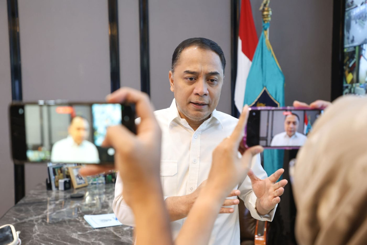 Wali Kota Surabaya Eri Cahyadi. (Foto: Rizki for jatimnow.com)